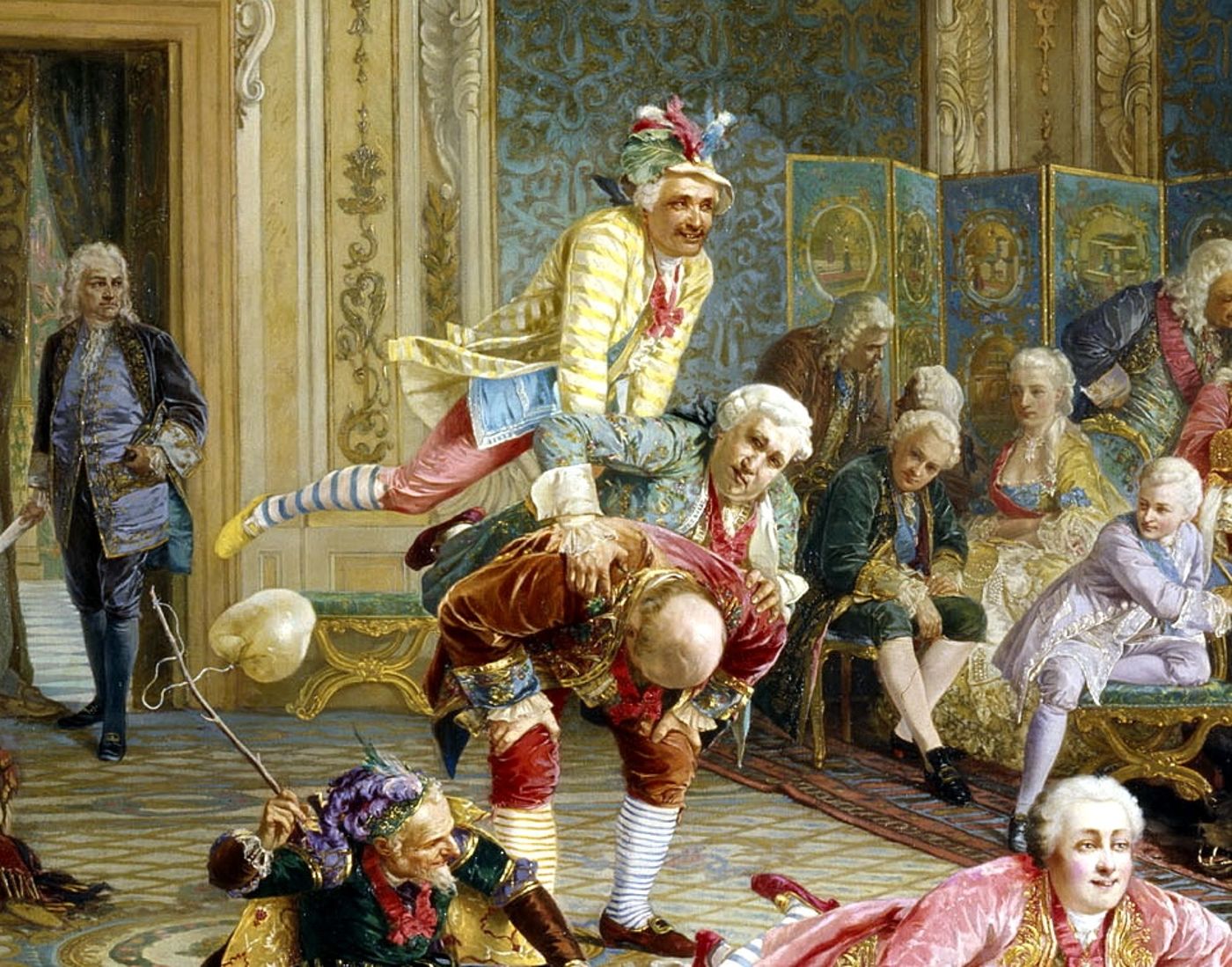 17 век развлечения. Шуты при дворе императрицы Анны Иоанновны. Шуты при дворе Анны Иоанновны картина.